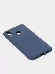 Темно-синий чехол Samsung Galaxy A20 / A30, Самсунг Галакси А20 / А30 силиконовый цветной матовый