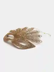 Золотой елочная игрушка "Маскарад"