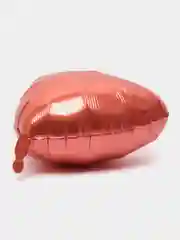 Коралловый воздушный шар фольгированный Сердце, 23 см и 48 см