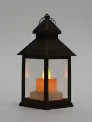 Золотистый хаки светильник-ночник в виде фонаря с LED свечой, 14*6*6см,декор для дома