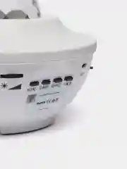 Белый ночник-светильник, проектор звездного неба с пультом и Bluetooth колонкой