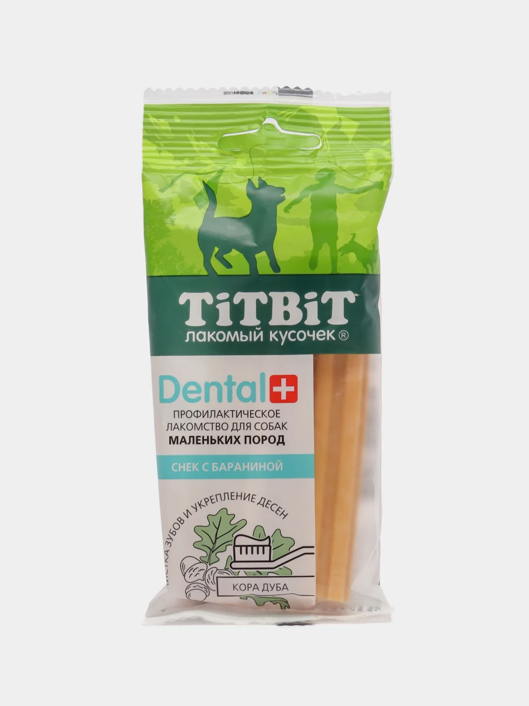 Жевательный снек TitBit Dental, зубочистка для собак