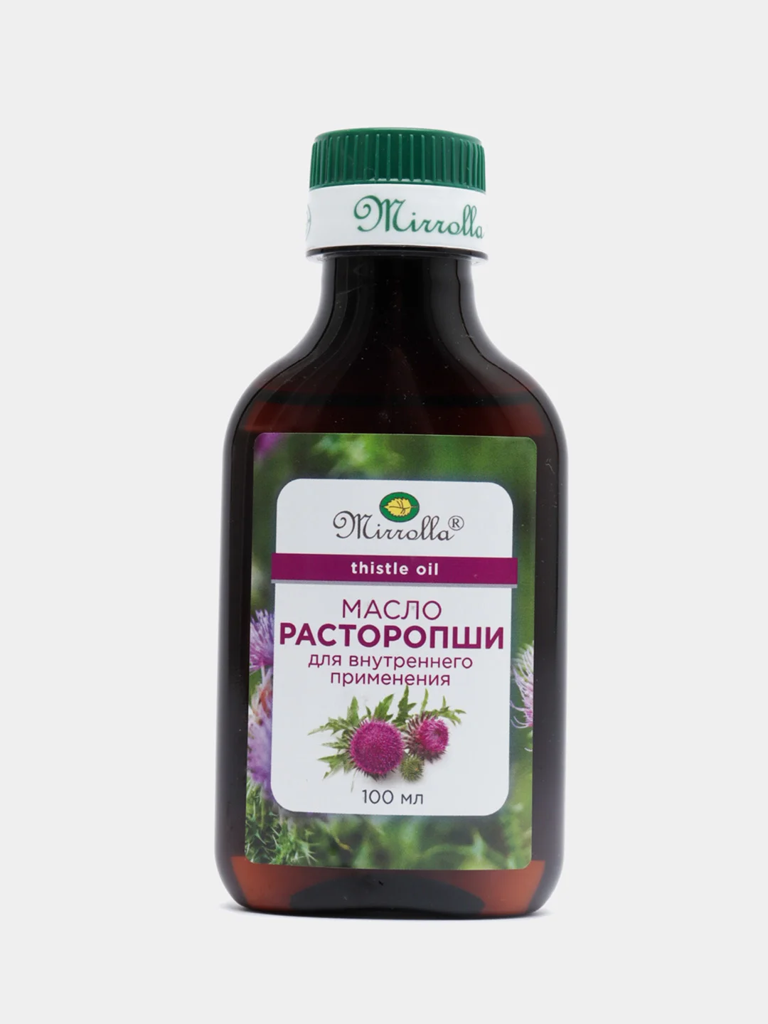 Масло Расторопши Mirrolla, для внутреннего применения, 100 мл