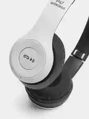 Белый беспроводные наушники 5.0, Bluetooth, с TF-картой памяти и микрофоном