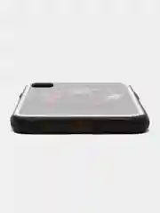 Черный чехол пластиковый на iPhone X / Xs, с рисунком