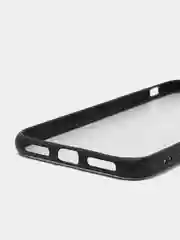 Черный чехол пластиковый на iPhone X / Xs, с рисунком