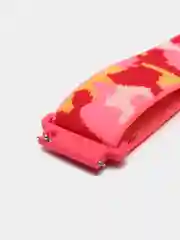 Розовый нейлоновый ремешок для Xiaomi Amazfit Bip, Samsung Gear, Huawei Watch, 20 / 22 мм