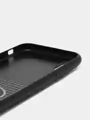 Индиго чехол для iPhone X / Xs пластиковый со стразами