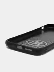 Индиго чехол для iPhone X / Xs пластиковый со стразами