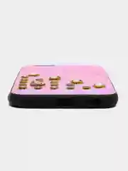 Конфетный чехол iPhone 6 / 6s / 7 / 8 / Se 2020 / 7 Plus / 8 Plus кожа,хамелеон,карман для карты