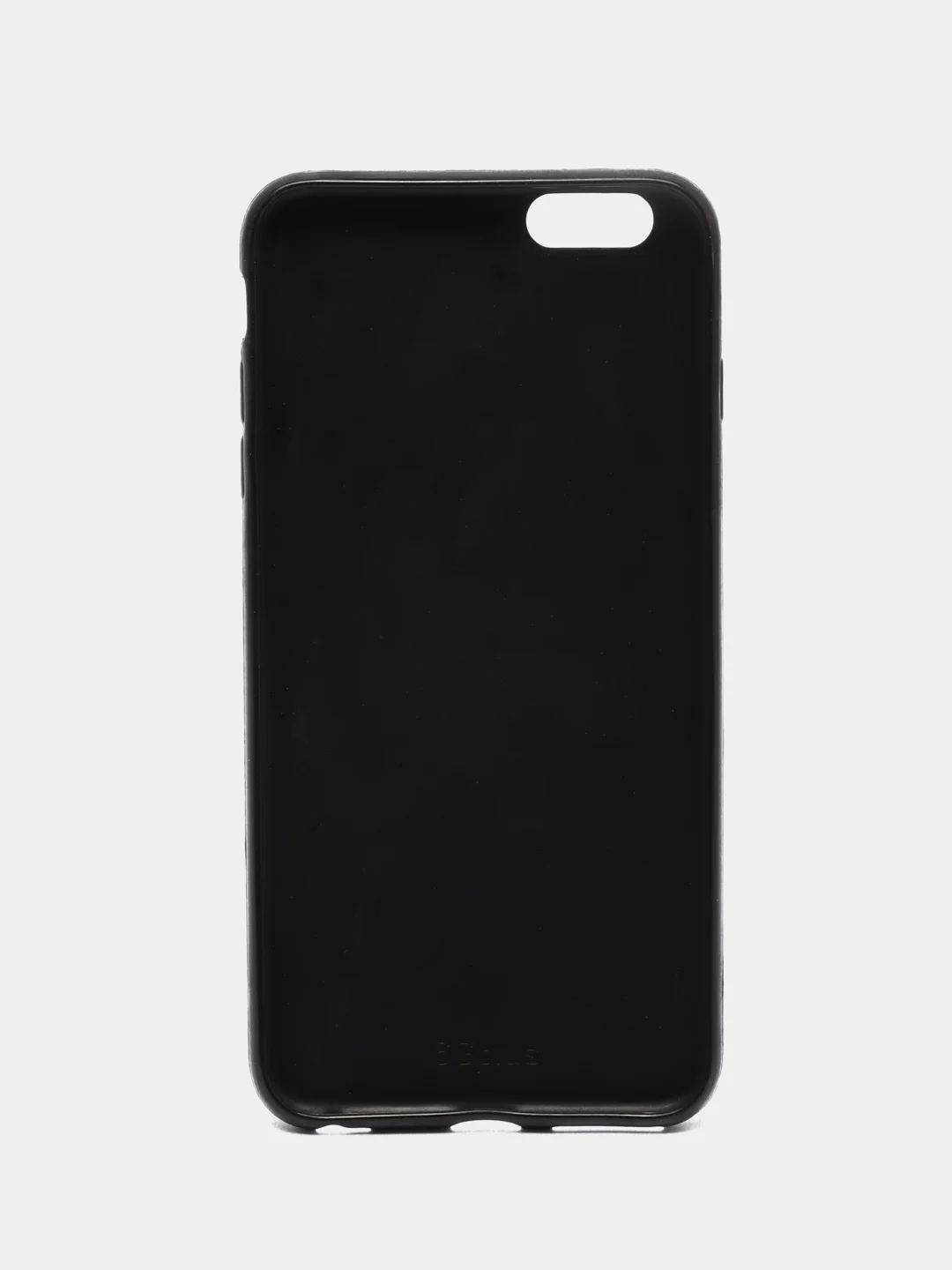 Желтый силиконовый чехол iPhone 6 Plus с рисунком галография