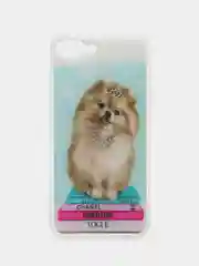 Бирюзовый чехол для iPhone 7 Plus / 8 Plus плотный виниловый с рисунком