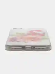 Белый чехол для iPhone 7 Plus / 8 Plus плотный виниловый с рисунком