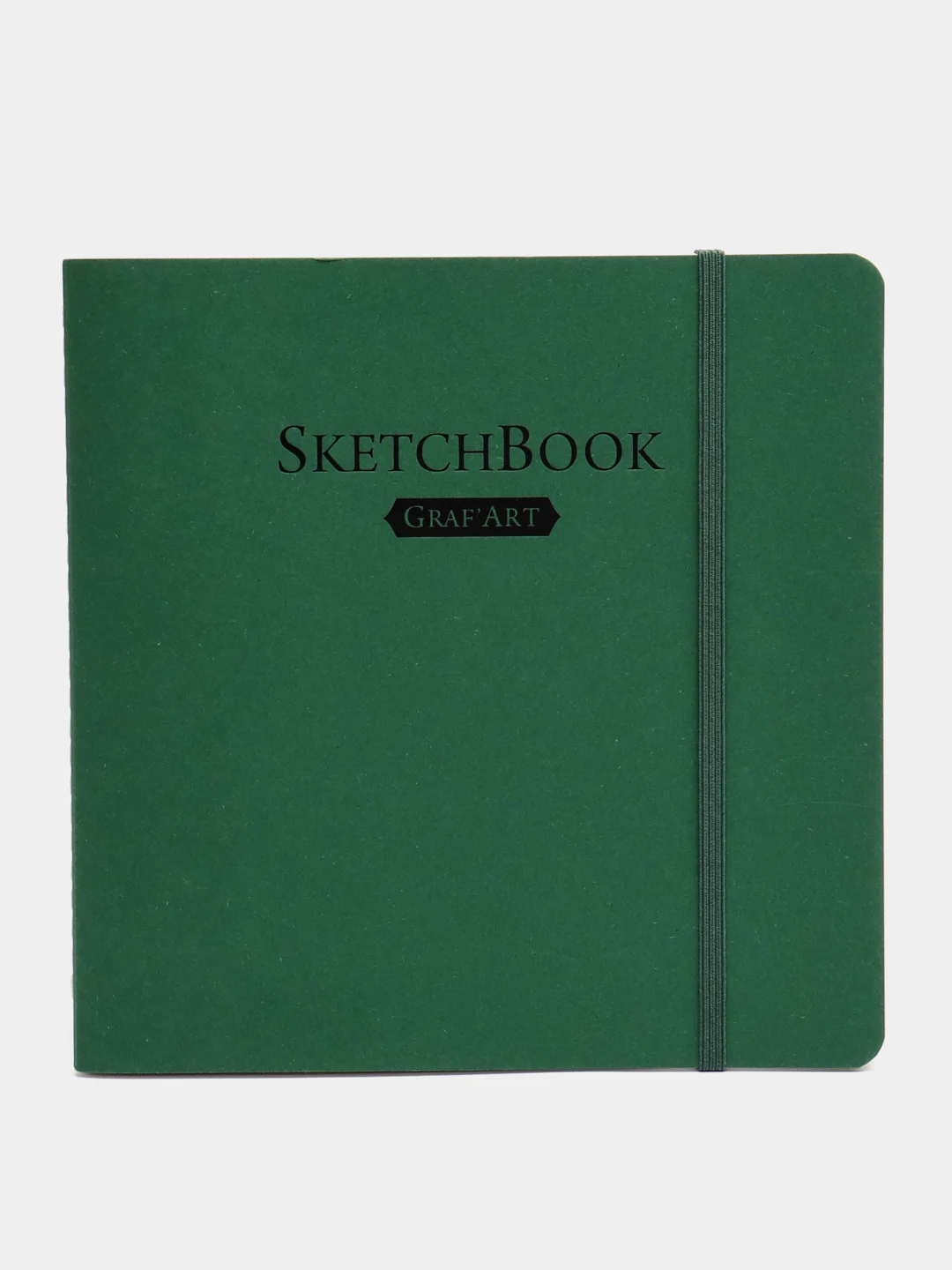 Скетчбук Малевичъ для графики Graf'Art, зеленый, 150 г/м, 19 х 19, 20 л