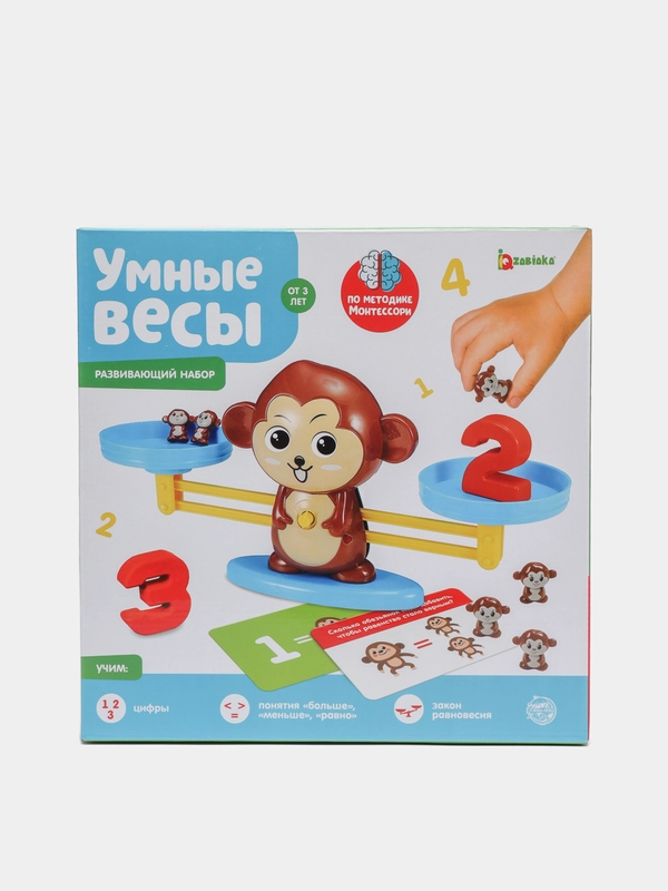 Развивающий набор "Умные весы", по методике Монтессори