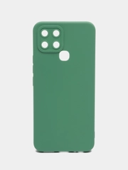 Чехол для Infinix Smart 6, силиконовый, цветной, матовый