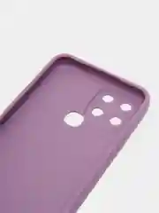 Сиреневый чехол для Infinix Smart 6, силиконовый, цветной, матовый