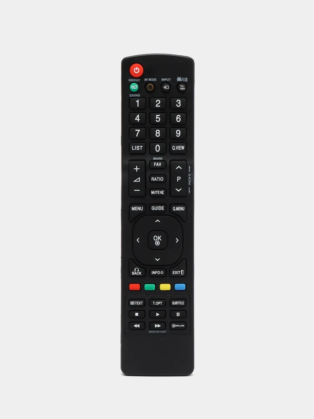 Пульт для телевизора LG, пду AKB72915207, пульт AKB72915202