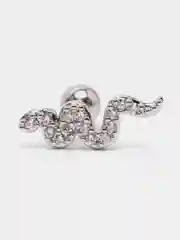 Морской микросерьга ( пирсинг ) "Silver" со стержнем из нержавеющей стали