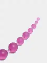 Фиолетовый анальные бусы