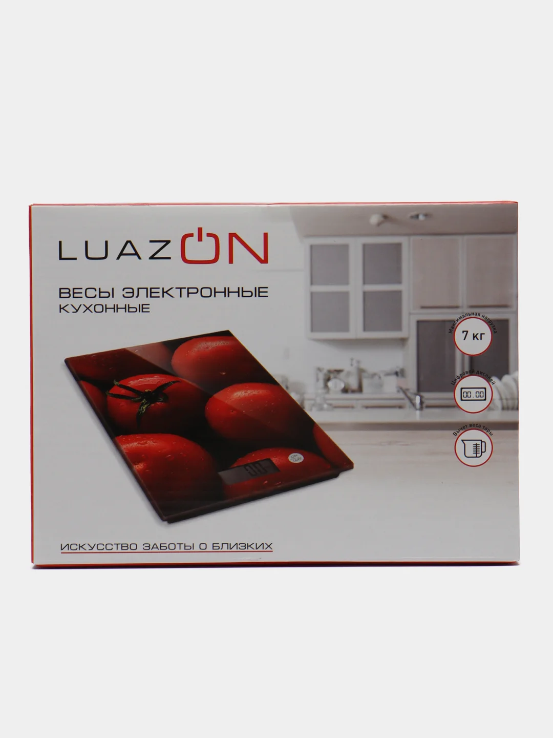 Весы кухонные Luazon LVK-702 "Томаты", электронные, до 7 кг