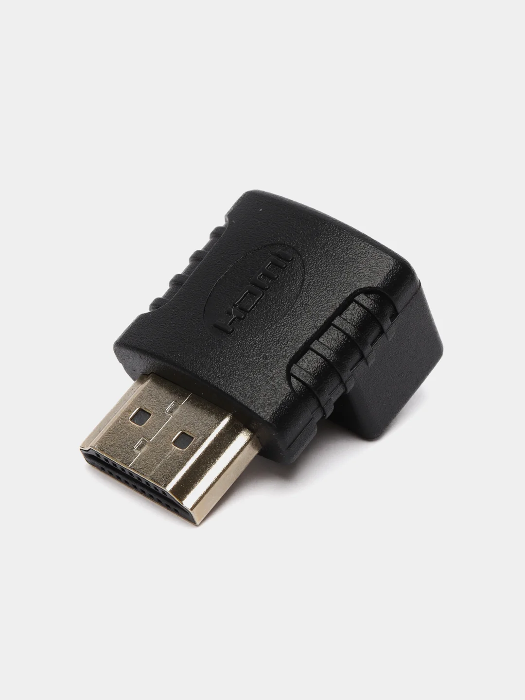 Переходник LuazON, HDMI (M) - HDMI (F), угловой