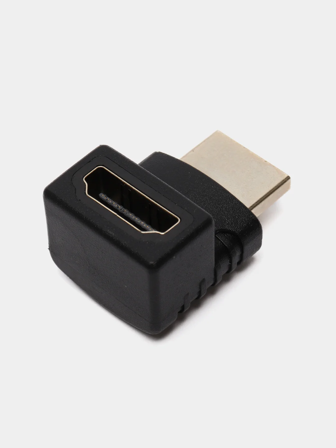 Переходник LuazON, HDMI (M) - HDMI (F), угловой