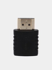 Переходник LuazON, HDMI (M) - HDMI (F), угловой
