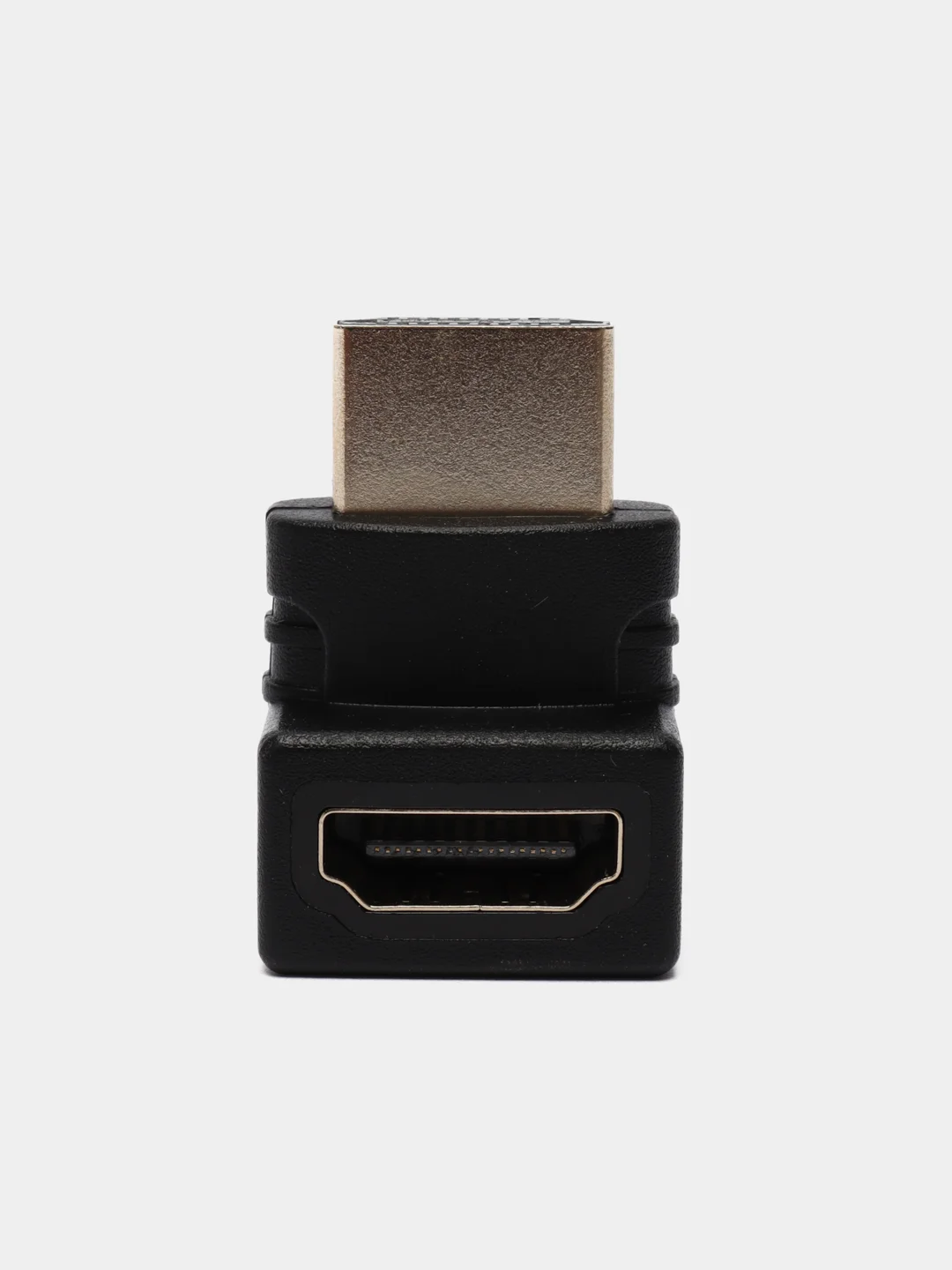 Переходник LuazON, HDMI (M) - HDMI (F), угловой