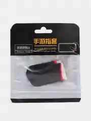 Красный сенсорные напальчники для игры на смартфоне, бесшовные напальчники нескользящие