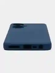 Синий чехол для Tecno Camon 19 Pro, с защитой камеры и бархатом внутри