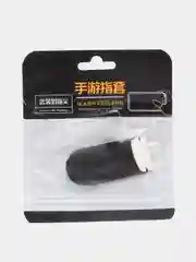 Черный сенсорные напальчники для игры на смартфоне, бесшовные напальчники нескользящие
