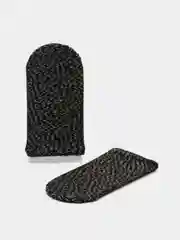Серый сенсорные напальчники для игры на смартфоне, бесшовные напальчники нескользящие