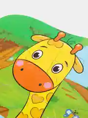 Желтый пазлы деревянные