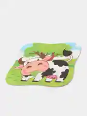 Белый пазлы деревянные