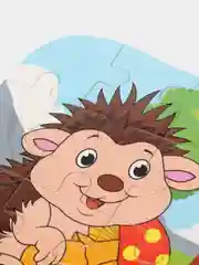 Зеленый пазлы деревянные