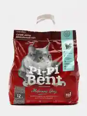 Наполнитель комкующийся Pi-Pi Bent "Морской бриз" для кошачьего туалета, 12 л (5 кг)