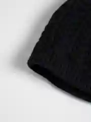 Черный детская шапка, вязаная, зимняя
