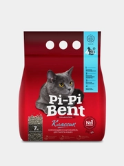 Наполнитель для кошачьего туалета комкующийся Pi-Pi Bent Classic,  7 л (3 кг)