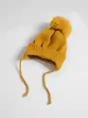 Бронзовый шапка детская, вязаная