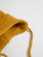 Бронзовый шапка детская, вязаная