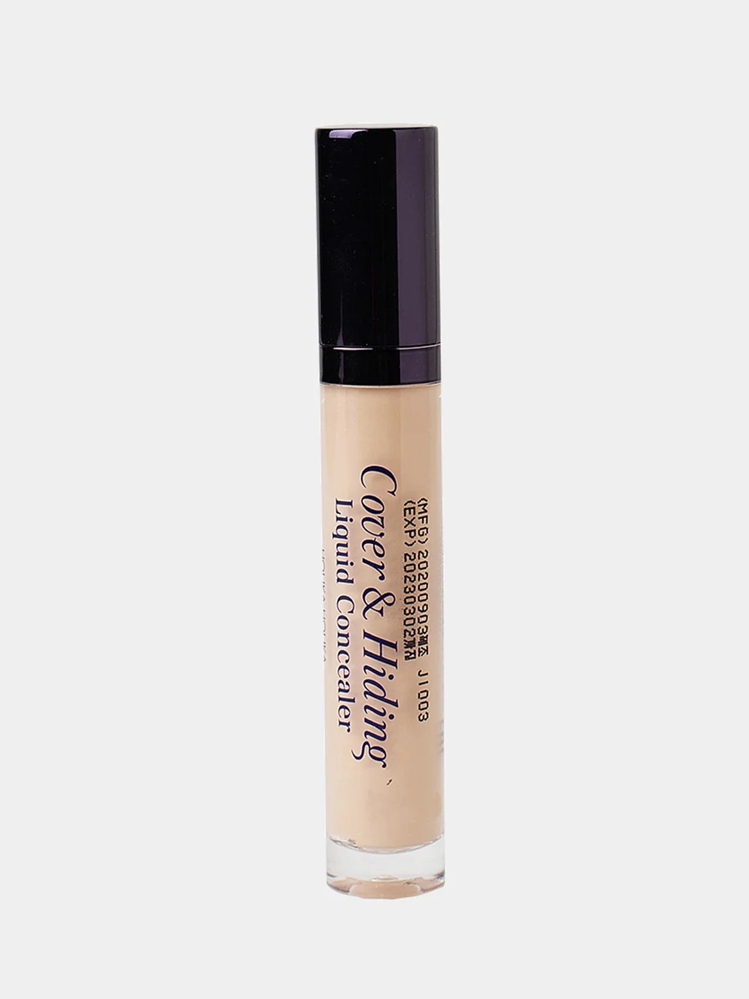 Кремовый консилер тон 02 натуральный беж Holika Holika Cover&Hiding Liquid Concealer 5 мл