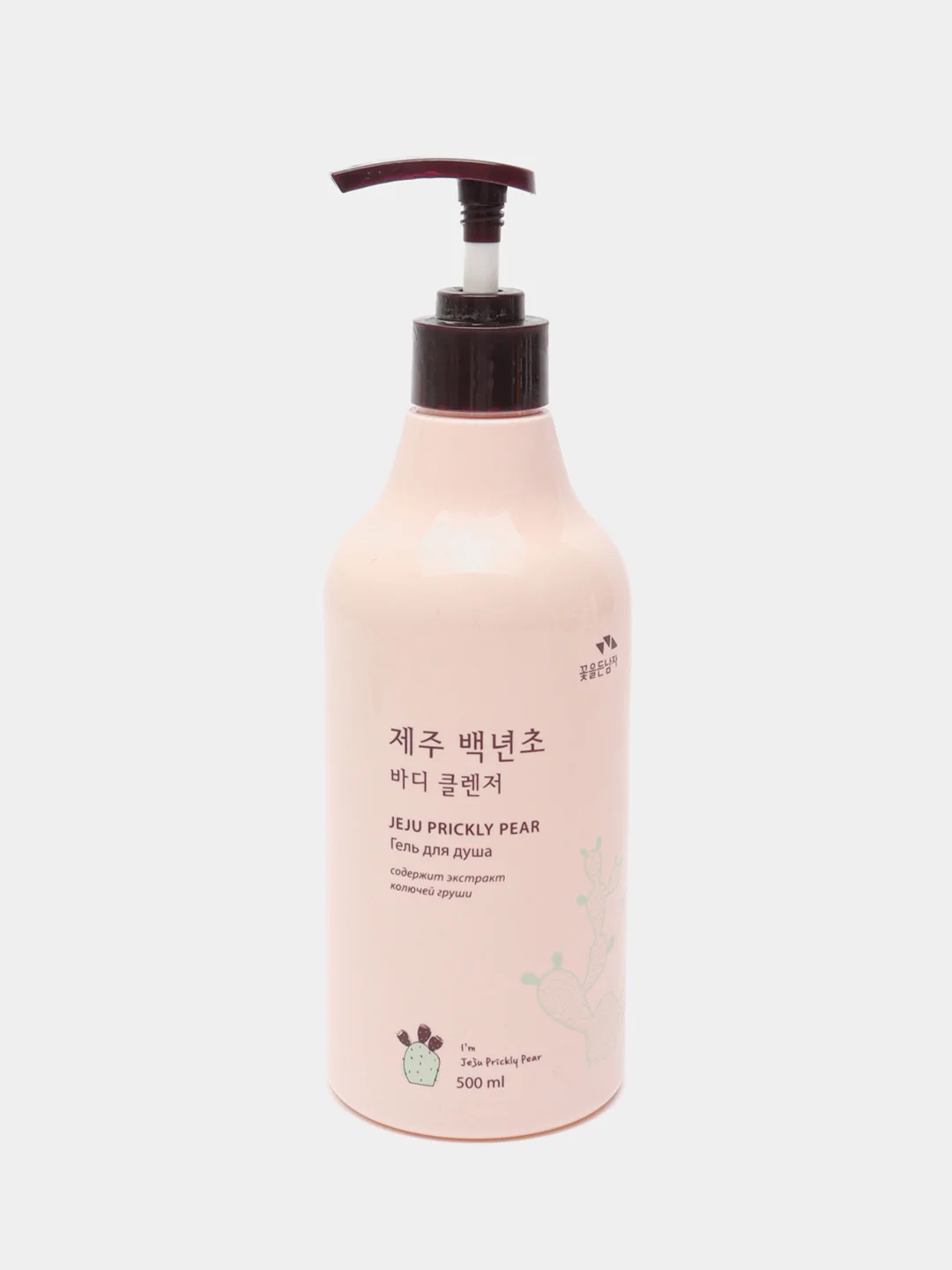 Гель для душа с кактусом Flor de Man Jeju Prickly Pear Body Cleanser 500 мл