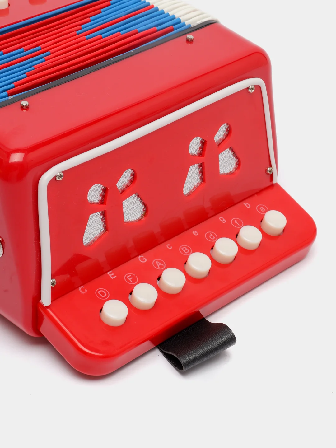 Музыкальная игрушка "Гармонь", детская, цвет красный
