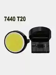 Белый светодиодные габаритные лампы COB W21/5W - 7443, 7440, T20, W21W, для Лада Грантьа, Веста