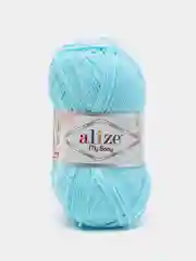 Серебряный пряжа детская Alize (Ализе) My Baby, 5 штук, акрил, 50 г, 150 м