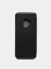 Черный чехол-книжка на Samsung Galaxy S9