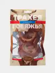 Лакомство для собак Деревенские лакомства "Трахея говяжья" с мясом утки, 50 г