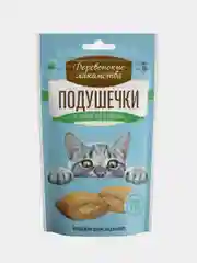 Лакомство для кошек Деревенские лакомства "Подушечки" с пюре из курицы, 30 г