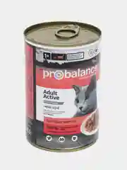 Корм влажный для активных кошек ProBalance "Active", 415 г